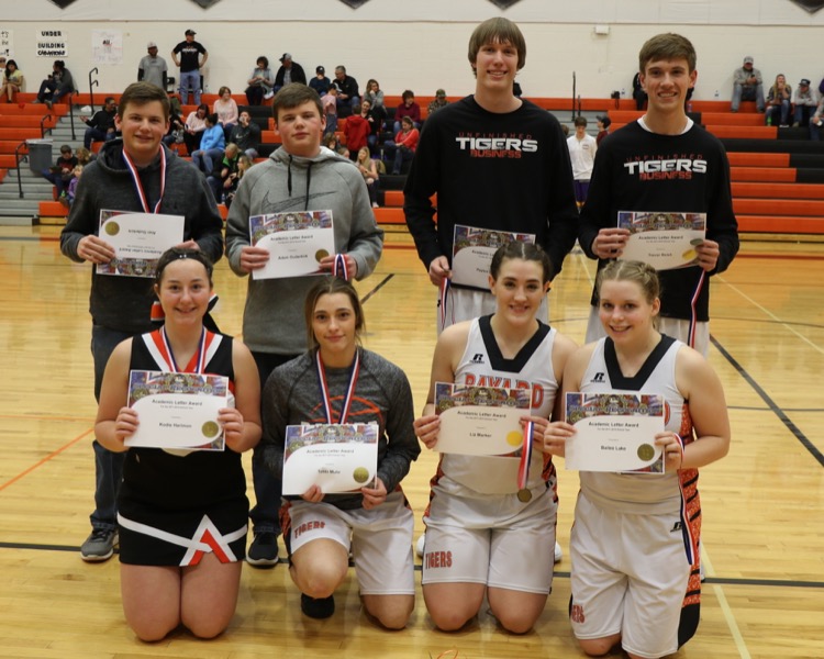 BAYARD SCHOOLS Academic Letter Winners